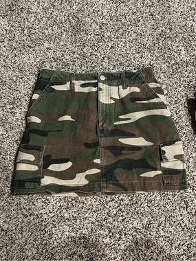 Forever 21 Camo Mini Skirt